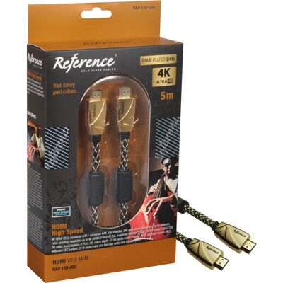 LG Electronics - RAV150-050 - 5m - HDMI 2.0 - 24K zlatý - HDMI kabel LG Electronics - RAV150-050 - 5m - HDMI 2.0 - 24K zlatý - HDMI kabel