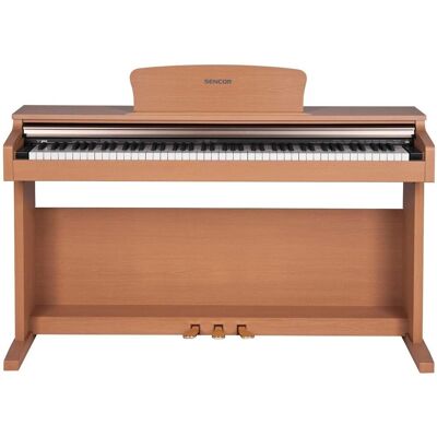 Sencor SDP 200 Dąb - Piano cyfrowe z 88 klawiszami, Layer & Split, Reverb Sencor SDP 200 Dąb - Piano cyfrowe z 88 klawiszami, Layer & Split, Reverb