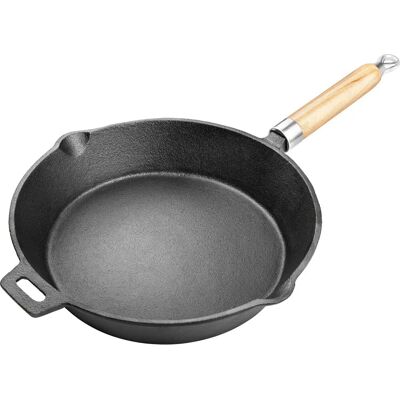 Lamart LT1070 Gusseisen Bratpfanne - Saute-Pfanne - 25cm - Schwarz Lamart LT1070 Gusseisen Bratpfanne - Saute-Pfanne - 25cm - Schwarz