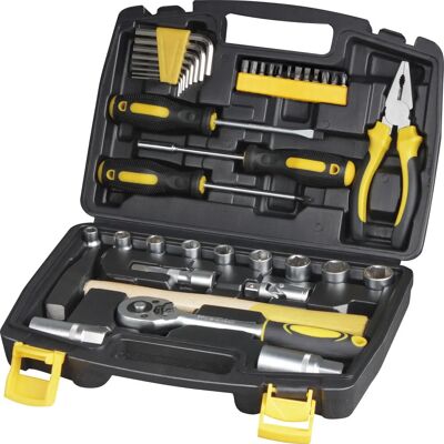 Zestaw narzędzi Fieldmann FDG 5007-39R 39 elementów - Mechanik Zestaw narzędzi Fieldmann FDG 5007-39R 39 elementów - Mechanik