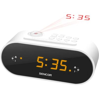 Sencor SRC 3100 W radiokello - Kaksois-äkäs herätyskello Sencor SRC 3100 W radiokello - Kaksois-äkäs herätyskello