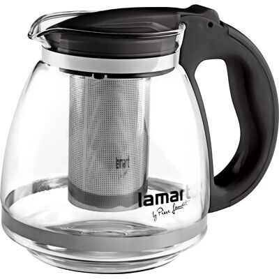 Černý skleněný konvice Lamart LT7027 - 1,5L Černý skleněný konvice Lamart LT7027 - 1,5L