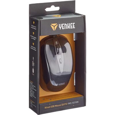 Yenkee YMS 1025BK - Einstellbare DPI Maus für Büro & Zuhause Yenkee YMS 1025BK - Einstellbare DPI Maus für Büro & Zuhause