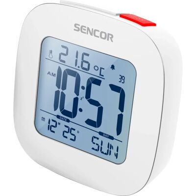 Sencor SDC 1200 W Réveil Numérique - Blanc - Publicité Sencor SDC 1200 W Réveil Numérique - Blanc - Publicité