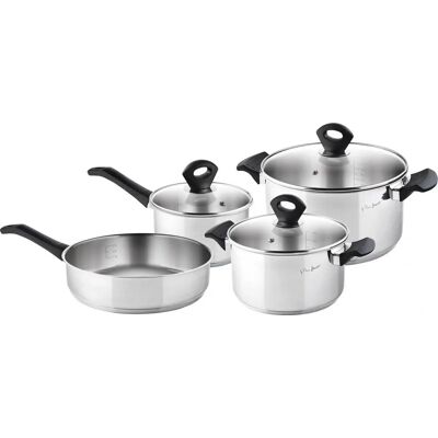Lamart Perfect Kochgeschirr-Set - Edelstahl 7-tlg Lamart Perfect Kochgeschirr-Set - Edelstahl 7-tlg