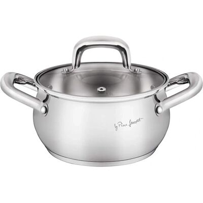Lamart LT1111 Edelstahl-Kochgeschirr-Set - 8-teilig, Silber Lamart LT1111 Edelstahl-Kochgeschirr-Set - 8-teilig, Silber