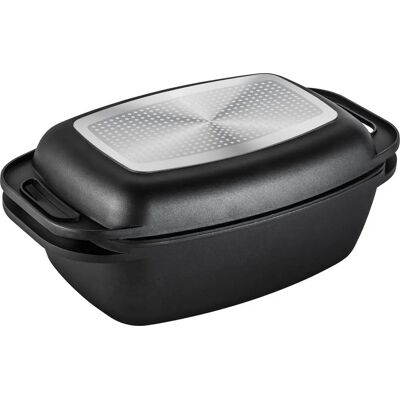 Lamart LT1105 Doppelpfanne Grillpfanne - Koch- & Backwerkzeug Lamart LT1105 Doppelpfanne Grillpfanne - Koch- & Backwerkzeug
