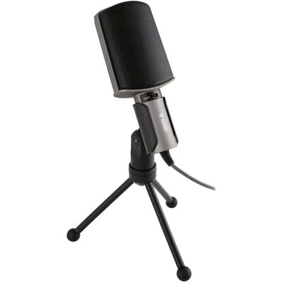 Yenkee YMC 1020GY Mikrofon - Omnidirektional, 50Hz-16kHz - Grau Yenkee YMC 1020GY Mikrofon - Omnidirektional, 50Hz-16kHz - Grau