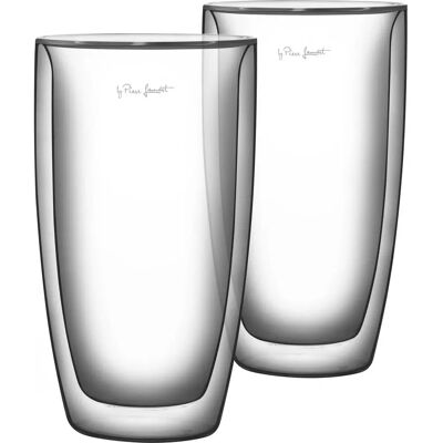 Lamart LT9011 - Doppelwandiges Borosilikat Kaffee Glas - 380ml Lamart LT9011 - Doppelwandiges Borosilikat Kaffee Glas - 380ml