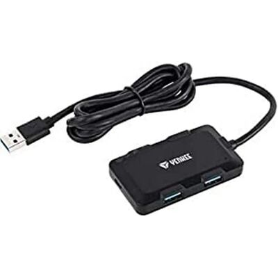 Yenkee YHB 4341BK - Hub USB - 4 Ports - Noir - Accessoire Informatique Yenkee YHB 4341BK - Hub USB - 4 Ports - Noir - Accessoire Informatique