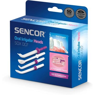 Capete de înlocuire pentru irigatorul Sencor SOX 007 - Accesorii Capete de înlocuire pentru irigatorul Sencor SOX 007 - Accesorii