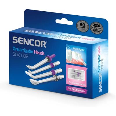 Sencor SOX 009 Ersatzköpfe - Mundduschen Zubehör Sencor SOX 009 Ersatzköpfe - Mundduschen Zubehör