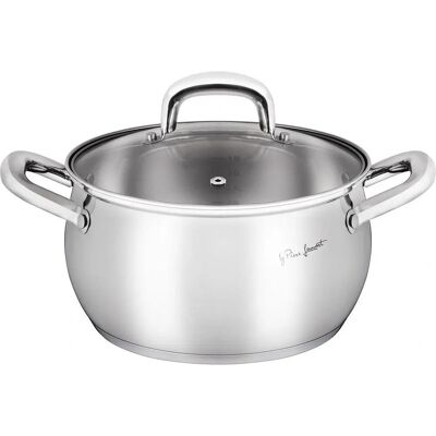 Lamart LT1160 Edelstahlkochgeschirr - 3,3L - Elegantes Design Lamart LT1160 Edelstahlkochgeschirr - 3,3L - Elegantes Design