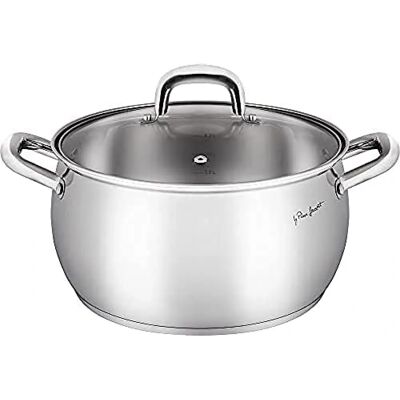Lamart LT1162 Topf - Induktion, spülmaschinenfest, Edelstahl, 6,2L Lamart LT1162 Topf - Induktion, spülmaschinenfest, Edelstahl, 6,2L