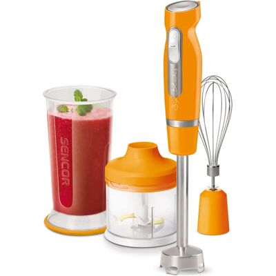 Sencor SHB 4463OR-EUE3 - Orange - Mixeur plongeant - Publicité Sencor SHB 4463OR-EUE3 - Orange - Mixeur plongeant - Publicité