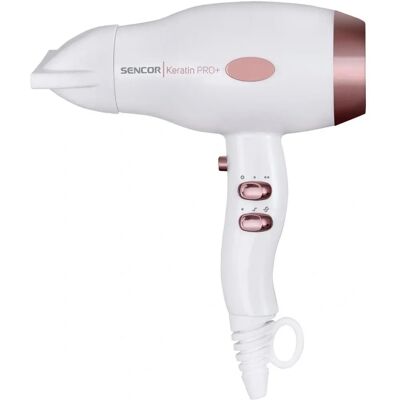 Sencor Sèche-cheveux SHD 8100GD - 2100W, Ionic, 3 Temp, 2 Vitesse - Publicité Sencor Sèche-cheveux SHD 8100GD - 2100W, Ionic, 3 Temp, 2 Vitesse - Publicité