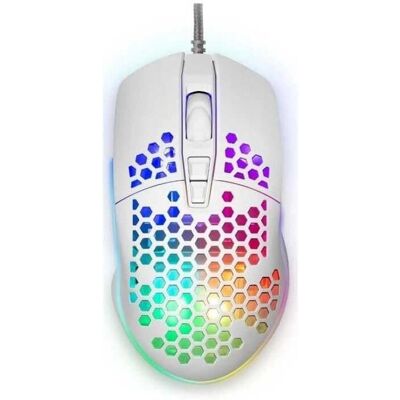 Yenkee YMS 3030WE Gaming-Maus - 6400 DPI RGB Leichtgewicht Shooter Yenkee YMS 3030WE Gaming-Maus - 6400 DPI RGB Leichtgewicht Shooter