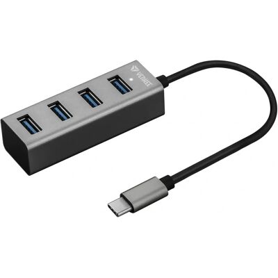 YENKEE YHB C430 Hub USB-C - 4 porturi USB 3.0 YENKEE YHB C430 Hub USB-C - 4 porturi USB 3.0