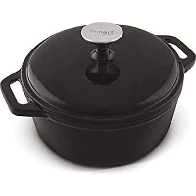 Lamart LT1208 Gusseisen emailliert - 2,3l - Schwarz Lamart LT1208 Gusseisen emailliert - 2,3l - Schwarz