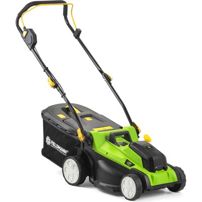 FIELDMANN 20V Akku-Rasenmäher - 37cm Schnittbreite - 75mm Höhenverstellung FIELDMANN 20V Akku-Rasenmäher - 37cm Schnittbreite - 75mm Höhenverstellung
