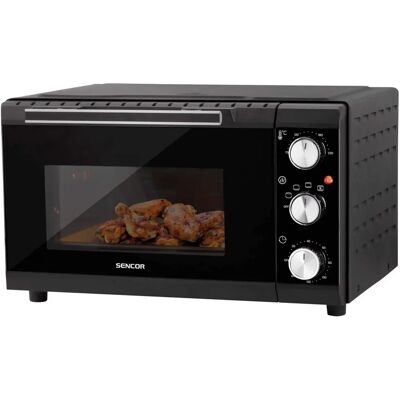 Sencor SEO 2000BK Mini Horno - 20L, Temp. ajustable, 4 modos Sencor SEO 2000BK Mini Horno - 20L, Temp. ajustable, 4 modos