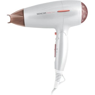 Sencor SHD 7200GD Secador de pelo Blanco y Oro Rosa - Secador de cabello Sencor SHD 7200GD Secador de pelo Blanco y Oro Rosa - Secador de cabello