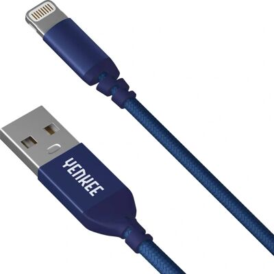 Yenkee Apple által tanúsított Lightning kábel - 1m - Kompatibilis iPad, iPhone, iPod Yenkee Apple által tanúsított Lightning kábel - 1m - Kompatibilis iPad, iPhone, iPod