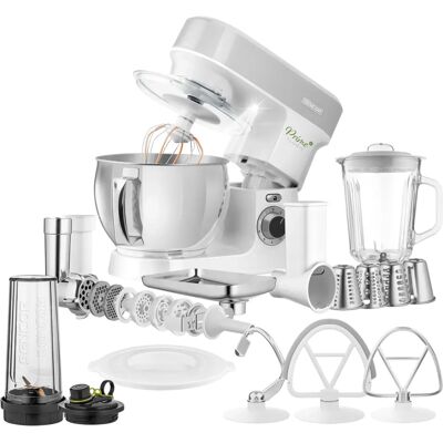 Sencor STM 3789SL Küchenmaschine - 1200W, 6 Geschw., 5L Schüssel Sencor STM 3789SL Küchenmaschine - 1200W, 6 Geschw., 5L Schüssel