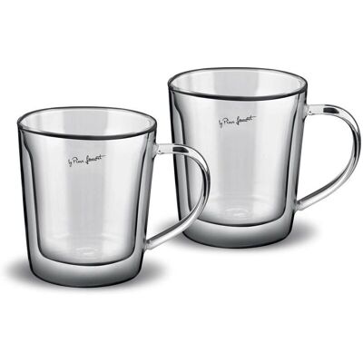 Lamart Vaso Coffee 350 ml - Zestaw Szklanek do Kawy Lamart Vaso Coffee 350 ml - Zestaw Szklanek do Kawy