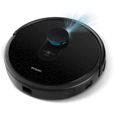 Sencor SRV 9200BK Aspirateur Robot Laser - Multi-room et cartographie Sencor SRV 9200BK Aspirateur Robot Laser - Multi-room et cartographie