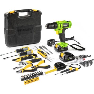 Zestaw Wkrętarka Bezprzewodowa Fieldmann FDV10205-51AR - Power Drill Set Zestaw Wkrętarka Bezprzewodowa Fieldmann FDV10205-51AR - Power Drill Set