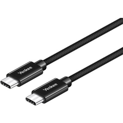 Yenkee USB-C Kábel 2M Fekete - USB 2.0 Yenkee USB-C Kábel 2M Fekete - USB 2.0