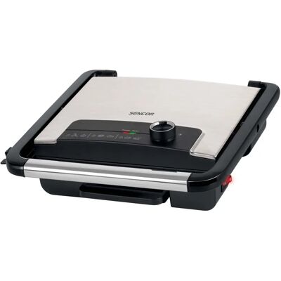 Sencor SBG 3710SS - Ezüst, Fekete - Kontakt grill Sencor SBG 3710SS - Ezüst, Fekete - Kontakt grill
