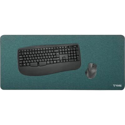 Yenkee Tapis XXL pour clavier et souris - Vert - Publicité Yenkee Tapis XXL pour clavier et souris - Vert - Publicité