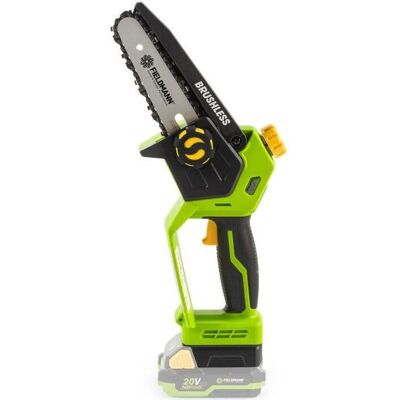 FIELDMANN 70105-0 Mini Kettensäge - Kabellos, 125mm, 11 m/s FIELDMANN 70105-0 Mini Kettensäge - Kabellos, 125mm, 11 m/s