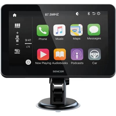 SENCOR SCT M750BWT Écran CarPlay et Android Auto - Affichage multimédia voiture - Publicité SENCOR SCT M750BWT Écran CarPlay et Android Auto - Affichage multimédia voiture - Publicité
