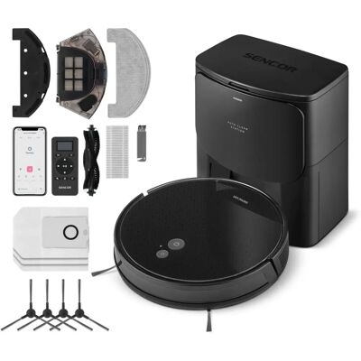 Sencor SRV-6485BK Robot Aspirapolvere e Mop Sencor SRV-6485BK Robot Aspirapolvere e Mop