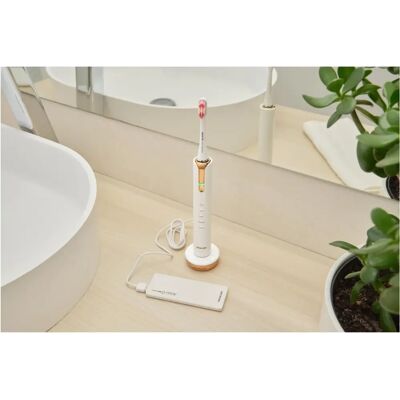 SOOCAS SOC 4103GD Elektrische Zahnbürste Weiß - 5 Modi SOOCAS SOC 4103GD Elektrische Zahnbürste Weiß - 5 Modi