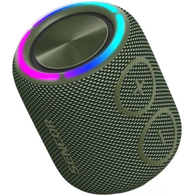 Haut-parleur Bluetooth Sencor Sirius 2 Mini Olive - Résistant à l'eau IPX7 Haut-parleur Bluetooth Sencor Sirius 2 Mini Olive - Résistant à l'eau IPX7