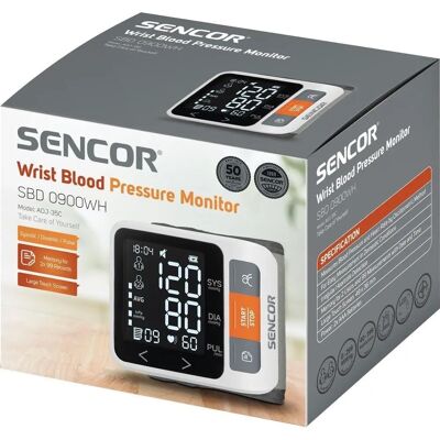SENCOR SBD 0900WH Digitális Vérnyomásmérő SENCOR SBD 0900WH Digitális Vérnyomásmérő