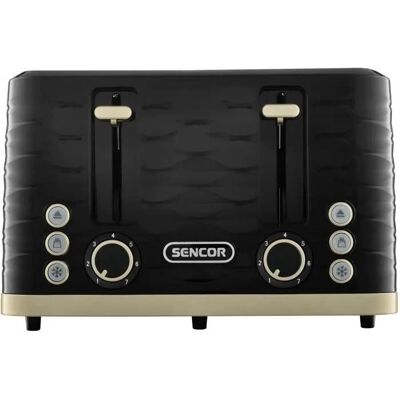 Sencor STS 7551BK - Negru/Auriu - Prăjitor de pâine Sencor STS 7551BK - Negru/Auriu - Prăjitor de pâine