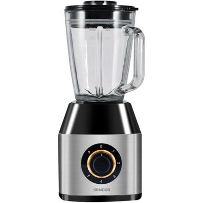 SENCOR SBL 4872BK Mixeur - 1250W, Verre, 5 Vitesses - Publicité SENCOR SBL 4872BK Mixeur - 1250W, Verre, 5 Vitesses - Publicité