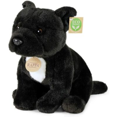 Rappa Černý Staffordshire Bull Terier Plyšová hračka - 30cm Ekologická Rappa Černý Staffordshire Bull Terier Plyšová hračka - 30cm Ekologická