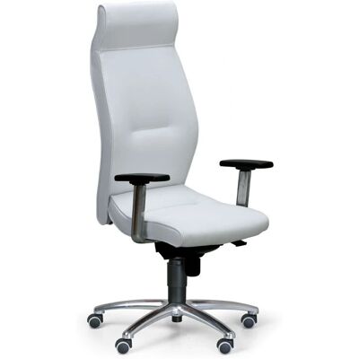 Kancelářská židle Antares - Ergonomická, EKO kůže, 150kg, Bílá Kancelářská židle Antares - Ergonomická, EKO kůže, 150kg, Bílá