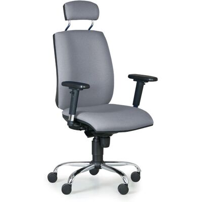 Antares Flexibilní Kancelářská Židle - Ergonomická, Šedá Antares Flexibilní Kancelářská Židle - Ergonomická, Šedá