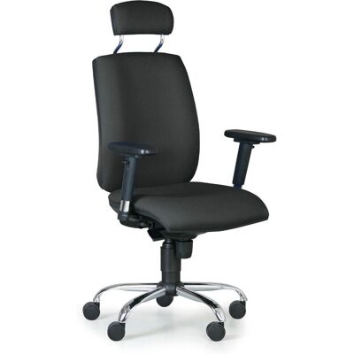 Antares Flexibilní Kancelářská Židle - Ergonomická, Nastavitelná, Černá Antares Flexibilní Kancelářská Židle - Ergonomická, Nastavitelná, Černá