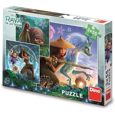 DinoToys Dino Puzzle Raya und Freunde - 165 Teile DinoToys Dino Puzzle Raya und Freunde - 165 Teile