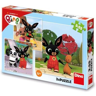 Bing Puzzle 3x55 Teile - Puzzle Bing Puzzle 3x55 Teile - Puzzle
