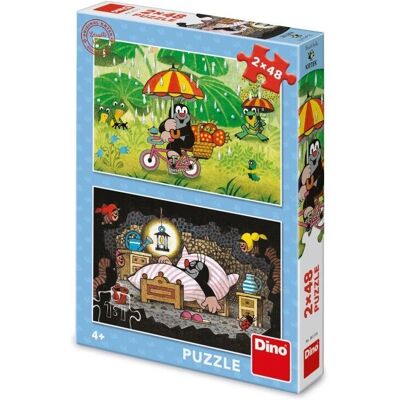 Dino 2 Puzzles - Journ e de la Petite Taupe Dino 2 Puzzles - Journ e de la Petite Taupe