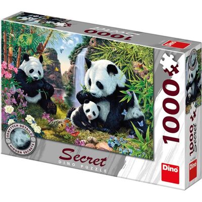 DINO Pandas 1000 Teile Puzzle - Secret Collection DINO Pandas 1000 Teile Puzzle - Secret Collection